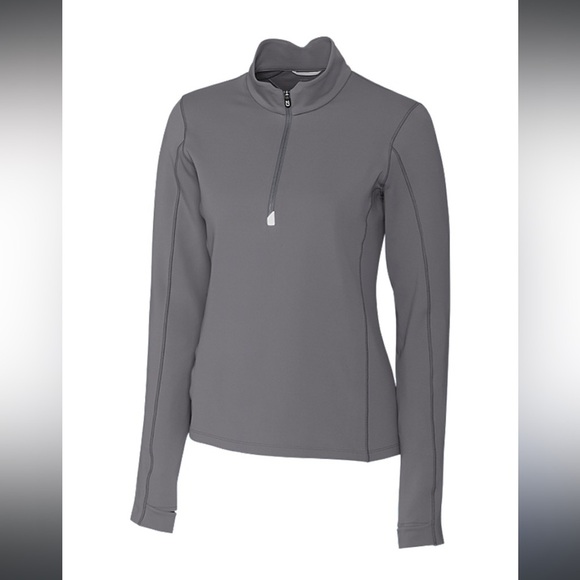 Cutter & Buck Tops - Cutter & Buck Traverse Stretch Eco Quarter Zip Womens Pullover